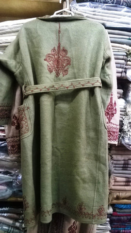 Chitral Coat Chugha Long Pakol Patu Mens Wool Kashmir Chogha Afghan Shawl Woolen Chuga Chugah Chitrali Kashmiri Coat