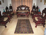 CHINESE HAND MADE ultra rare rose wood living room furniture set oriental asia antique singapore collectors piece furniture home chairs sofa