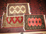 Miniature Rug 2x3 Beige White